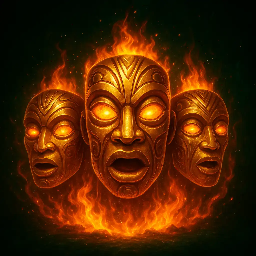 Automat 9 Masks Of Fire w kasynie Immerion